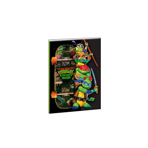 Teenage Mutant Ninja Turtles Skateboard B/5 lined notebook 40 sheets