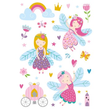 Fairy Magic A4 elastic folder