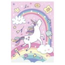 Unicorn Rainbow A/4 elastic folder