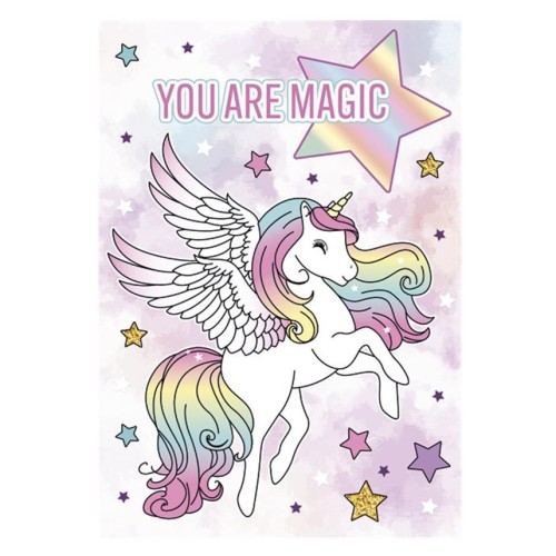 Unicorn You are Magic A4 elastic folder