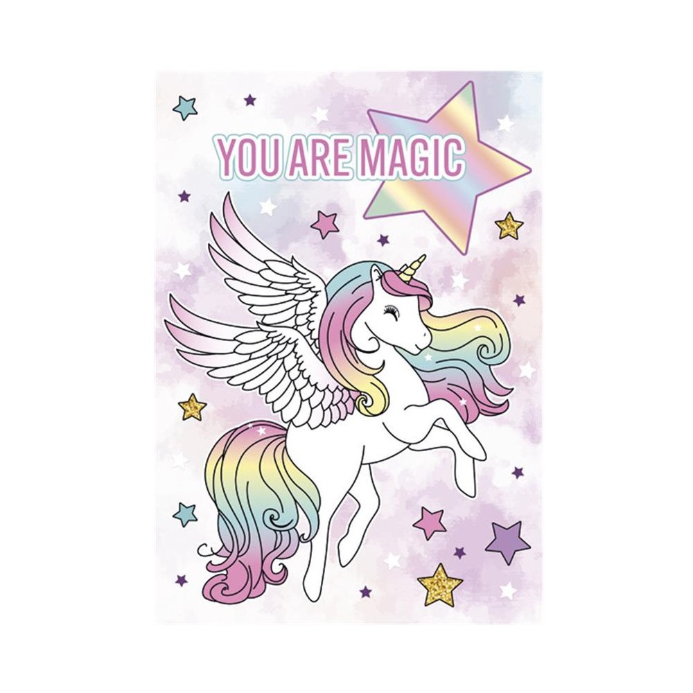 Unicorn You are Magic A4 elastic folder