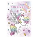 Unicorn You are Magic A4 elastic folder