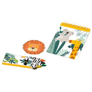 Animals Get Wild Wild Stationery Set (24 pieces)