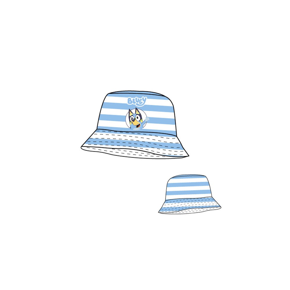 Bluey Stripe children's fishing hat 54 cm