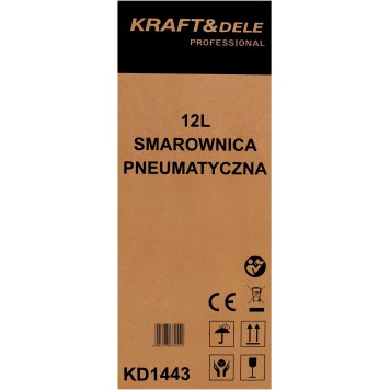 Smarownica pneumatyczna automatyczna 12L KD1443