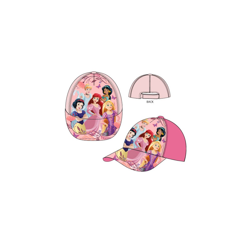 Disney Princess Royal Bloom children's baseball cap 52-54 cm