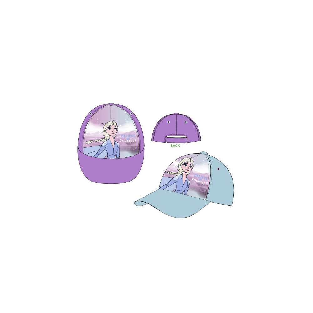 Disney Frozen Believe children's baseball cap 52-54 cm