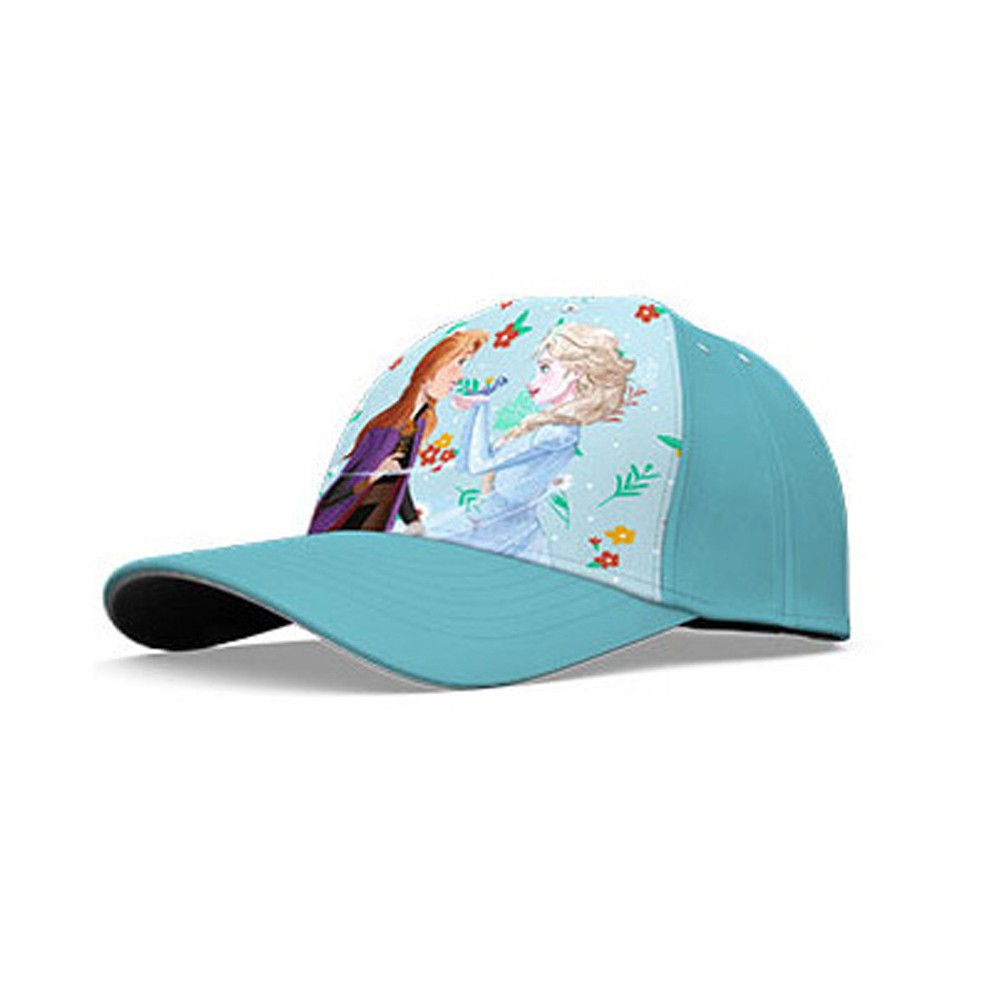 Disney Frozen Blue Flowers kids baseball cap 54 cm