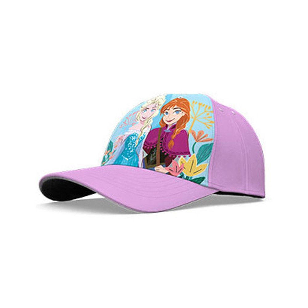 Disney Frozen Purple Flowers children's baseball cap 52 cm