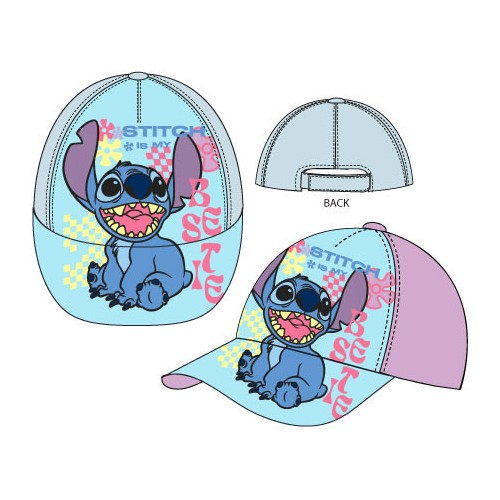 Disney Lilo and Stitch Bestie children's baseball cap 54-56 cm