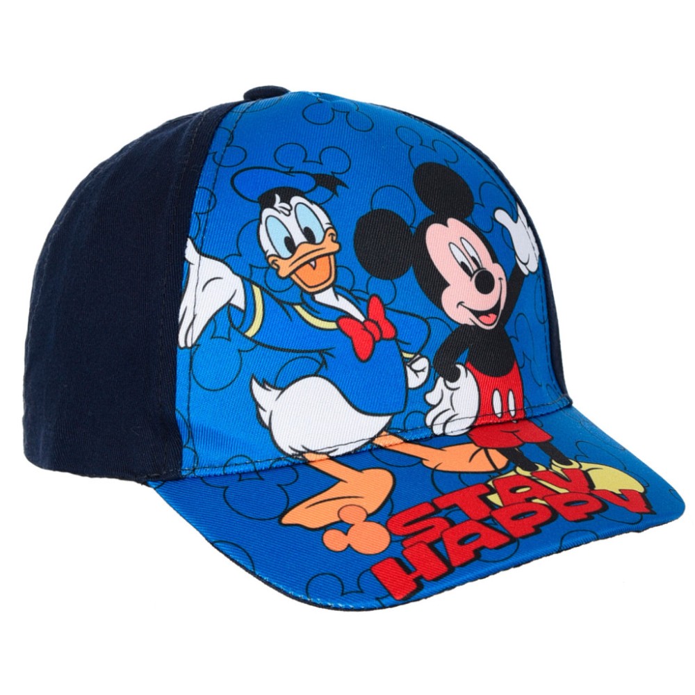 Disney Mickey  Stay Happy kids baseball cap 52 cm