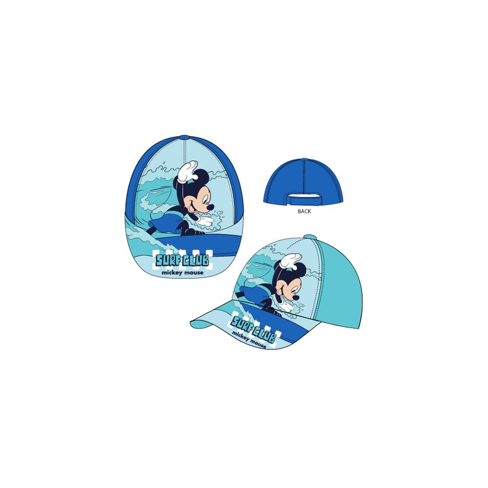Disney Mickey Surf Club children's baseball cap 52-54 cm