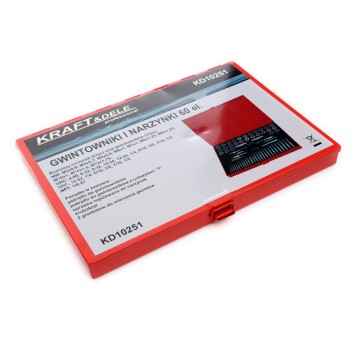 Gwintowniki i narzynki 60el. KD10251