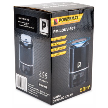 LAMPA OWADOBÓJCZA PM-LOUV-50T