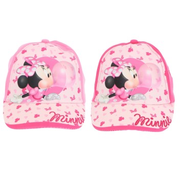 Disney Minnie  Pink Bubble children's baseball cap 52-54 cm