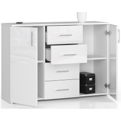 KOMODA K45 PK BIAŁY POŁYSK