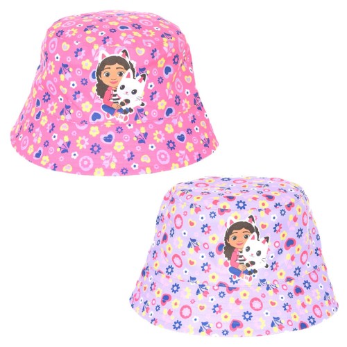 Gabby's Dollhouse Flower Pals kids bucket hat 52-54 cm