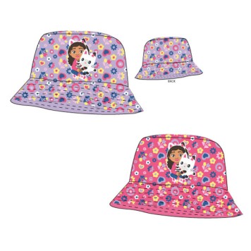 Gabby's Dollhouse Flower Pals kids bucket hat 52-54 cm
