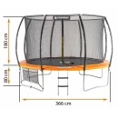 TRAMPOLINA OGRODOWA POWERMAT PM-TRP-12J (12 FT / 366 cm)