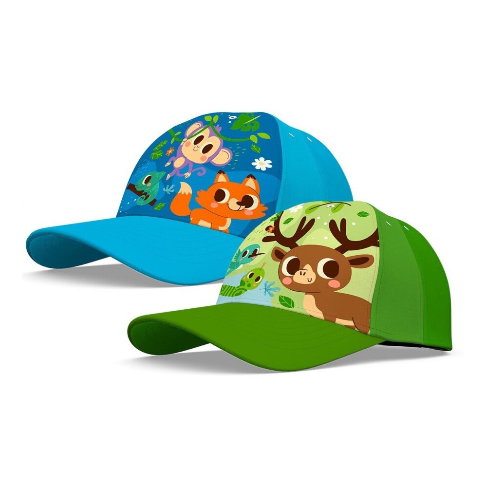 Animals Into the Forest, Wild Kingdom children's baseball cap 52-54 cm
