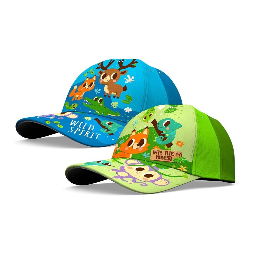 Animals Into the Forest, Wild Spirit kids baseball cap 52-54 cm