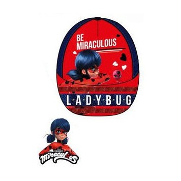 Miraculous Ladybug children's baseball cap 52 cm