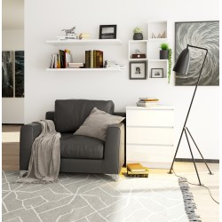 KOMODA K60 3SZ CLP BIAŁY POŁYSK