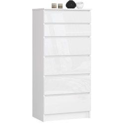 KOMODA K60 6SZ CLP PK BIAŁY POŁYSK