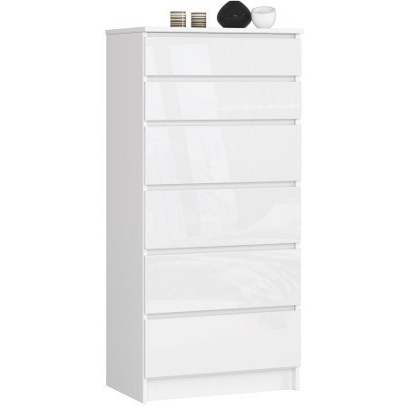 KOMODA K60 6SZ CLP PK BIAŁY POŁYSK