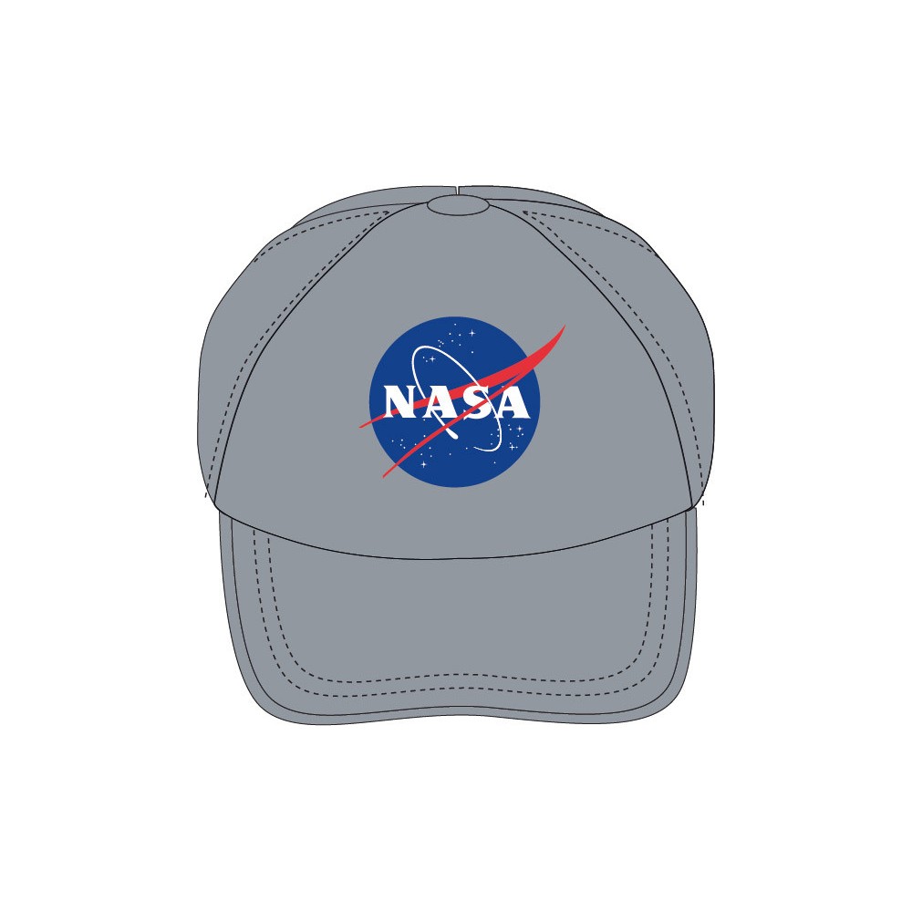 NASA Grey kids' baseball cap 54-56 cm