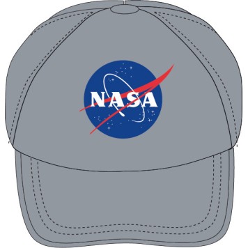 NASA Grey kids' baseball cap 54-56 cm