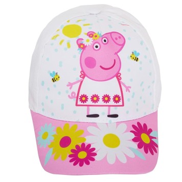 Peppa Pig Flower White children's baseball cap 54 cm