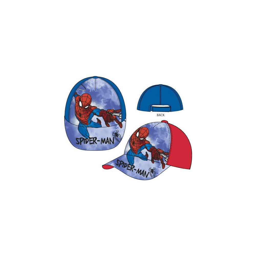 Spiderman Clouds kids baseball cap 52-54 cm