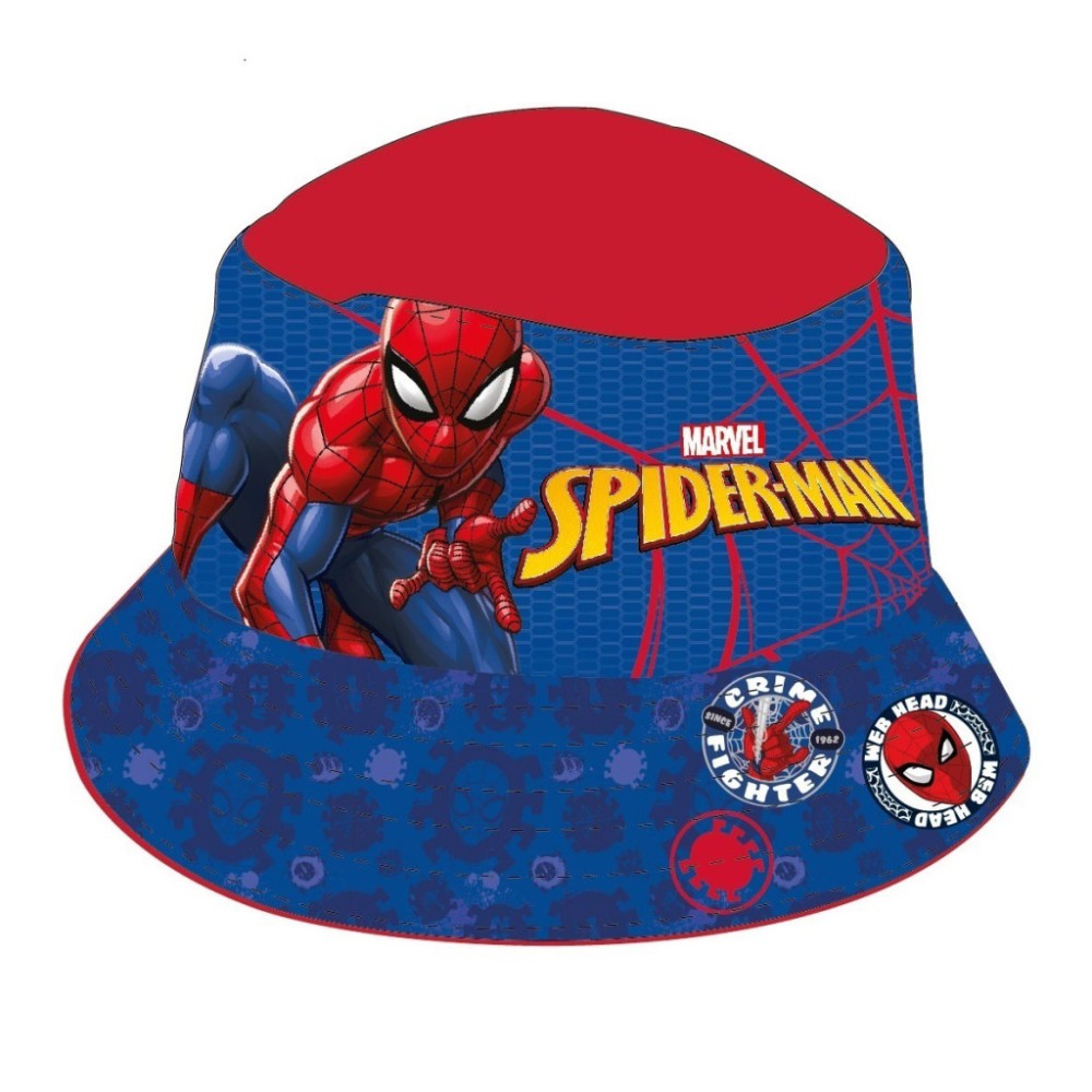 Spiderman Crime Fighter children's bucket hat 54 cm