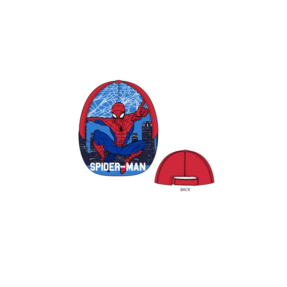 Spiderman Night City children's baseball cap 52 cm