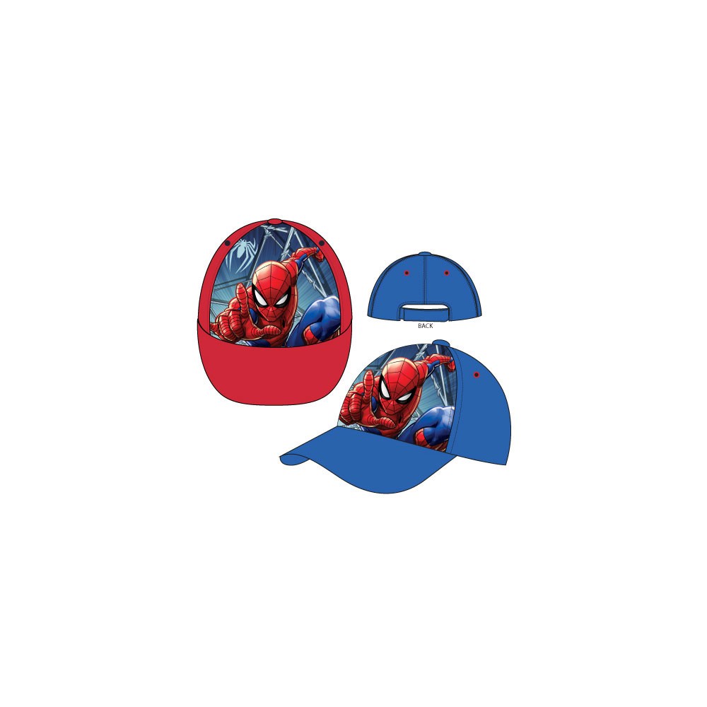 Spiderman Wall Crawl children's baseball cap 52-54 cm