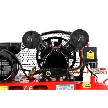 Kompresor olejowy 50L 2,8kW / 8bar 2 Tłoki KD403