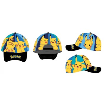 Pokémon Pikachu children's baseball cap 54-56 cm