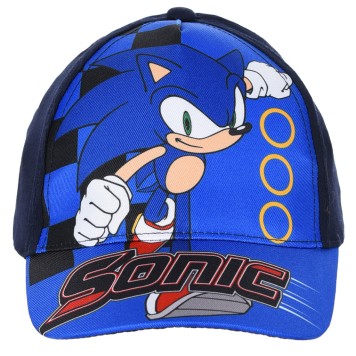 Sonic the Hedgehog Blue children's baseball cap 52 cm