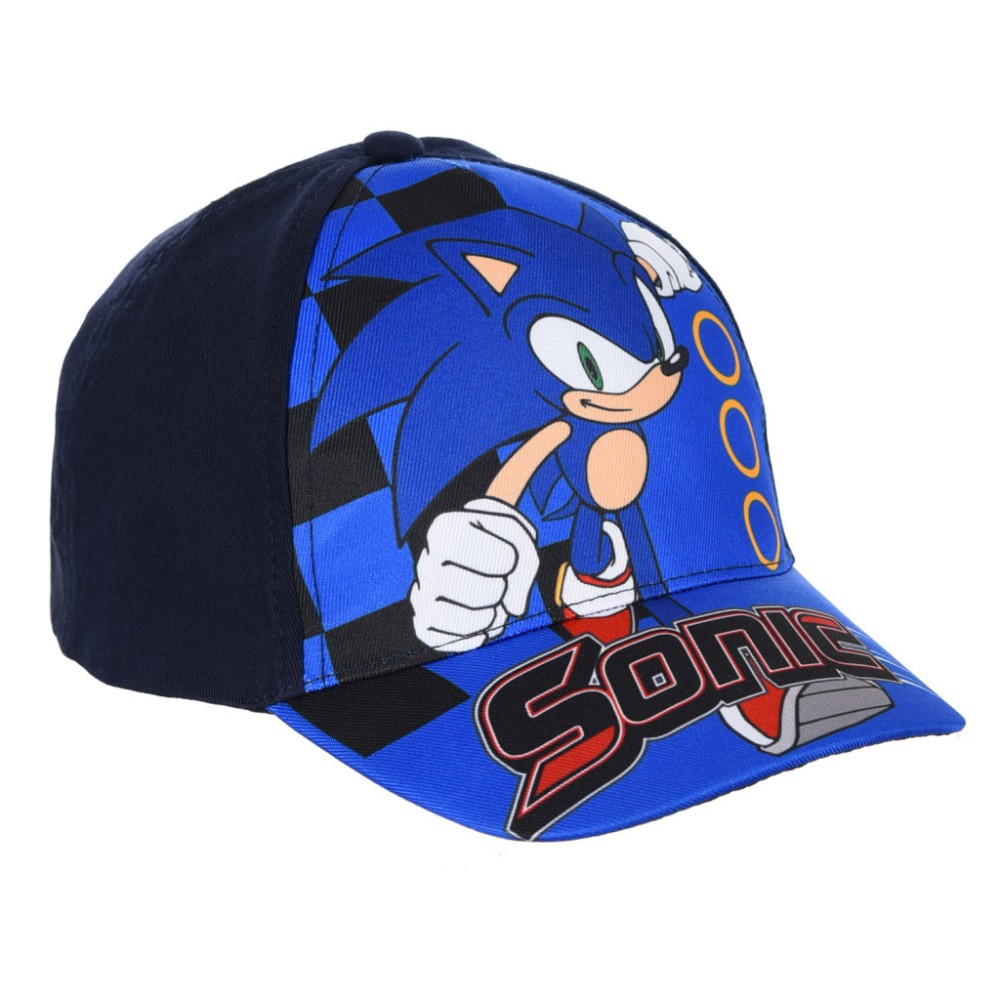 Sonic the Hedgehog Blue children's baseball cap 54 cm
