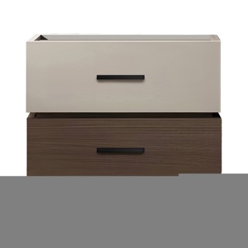 Sonlen pakoworld mdf bedside table in walnut-beige shade 60x40x44.5cm