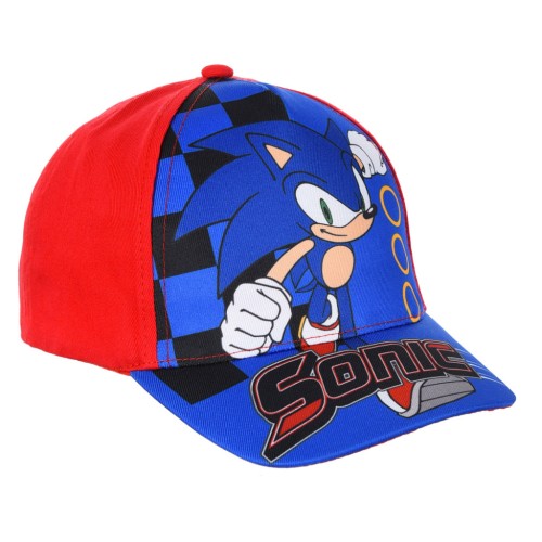 Sonic the Hedgehog Red children's baseball cap 52 cm