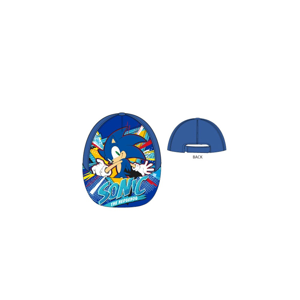 Sonic the Hedgehog Ring Runner Blue children's baseball cap 52 cm