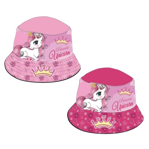 Unicorn Princess children's fisherman's hat 52-54 cm