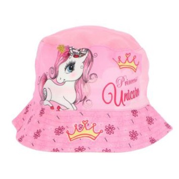 Unicorn Princess children's fisherman's hat 52-54 cm