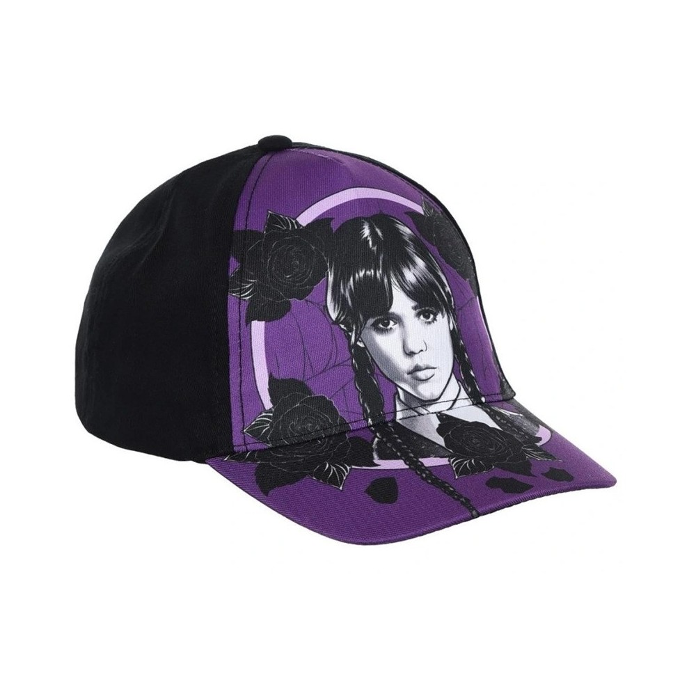 Wednesday Dark Vibes Black children's baseball cap 52 cm