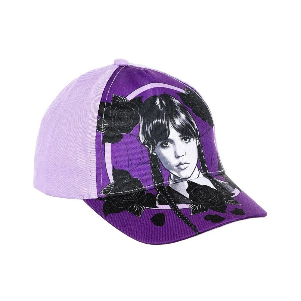 Wednesday Dark Vibes Purple children's baseball cap 52 cm