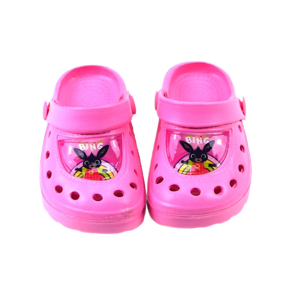 Bing Pink children's clog slippers 24-31