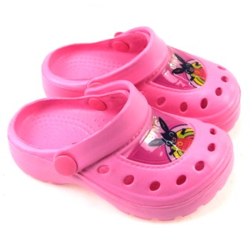 Bing Pink kids' clog slippers 26/27