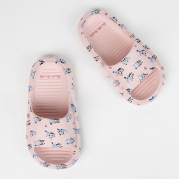 Bluey Pink slippers 24/25